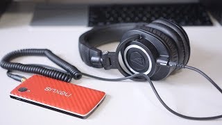 Audio Technica ATHM50X Review [upl. by Alhahs456]