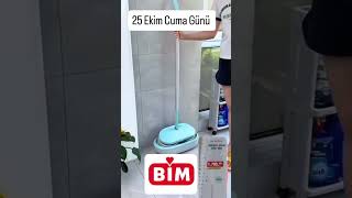 25 Ekim Cuma BİM Mağazalarina Kablosuz Şarjlı Mop Geliyor 1795 tl bim migos şok a101 indirim [upl. by Yltneb]