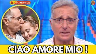 PAOLO BONOLIS COMMOSSO PER LA FIGLIA SILVIA quotCIAO AMORE MIOquot [upl. by Trust]