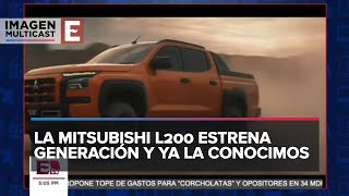 Mitsubishi L200 2024 nueva generación reforzada [upl. by Woolcott]