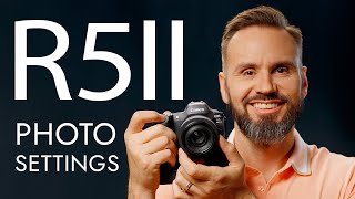 Part I Canon EOS R5 Mark II Settings for Studio amp Portrait Photography  Professional Guide [upl. by Ecnerwal]