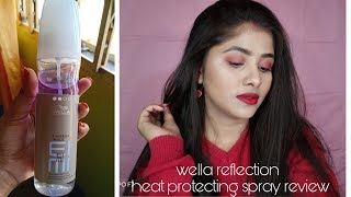 Wella professional heat protecting spray  600rs  honest review [upl. by Atibat]