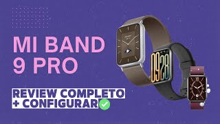 REVIEW COMPLETO DA XIAOMI SMART BAND 9 PRO  CONFIGURAÇÃO NA SMARTBAND✅️💜 [upl. by Nodab172]