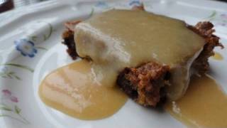 Blonde Brownie with maple syrup sauce [upl. by Licha]