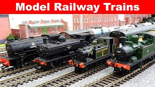 Dads Model Railway Trains SMALL Engines [upl. by Akinert96]