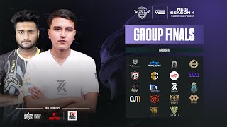 BGMI NEIS S4  GROUP FINAL GROUP B DAY 2 ROAD TO SHILLONG LAN [upl. by Ajam]