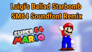 Luigis Ballad Starbomb SM64 Soundfont Remix Wonder Mario In SM64 Release amp Download [upl. by Silas]