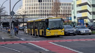 Bus Berlin  Mitfahrt im kompl U6 SEV von U AltTegel bis U Reinickendorfer Straße im Scania GN 15 [upl. by Joletta]