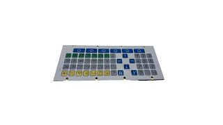 Arburg SN159 851 panel keyboard [upl. by Animehliw]