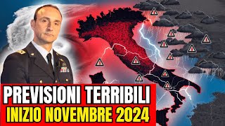 Meteo Italia Novembre Shock Previsioni Sconvolgenti in Arrivo [upl. by Esiuqcaj383]