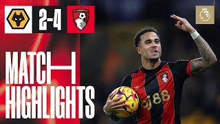 Kluivert and Evanilson make Premier League HISTORY  Wolves 24 AFC Bournemouth [upl. by Enelyak]