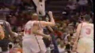 Nba  Shaquille ONeal Breaks Down The Backboard [upl. by Lairbag]