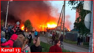 Bombing residential area in Kursk – Kursk residents are appalled by Russian TV narratives about them [upl. by Kcinnay121]