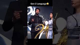 Fahad Mustafa and Dananeergen z language song kmkt music bollywood funny fahadmustafa [upl. by Notecnirp]