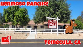 Rancho en Temecula CA  3Acres [upl. by Madanhoj]