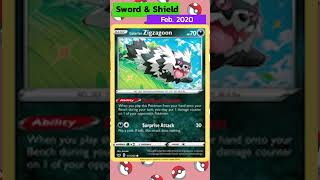 All ZIGZAGOON Cards in 60 seconds  PokedexWiki [upl. by Nylear46]