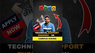 Zoho  Technical Support Engineer [upl. by Anitsenre766]