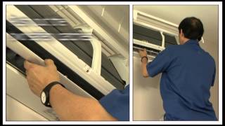 Mitsubishi Electric  Cleaning your Aircon within 15 minutes [upl. by Nickles]