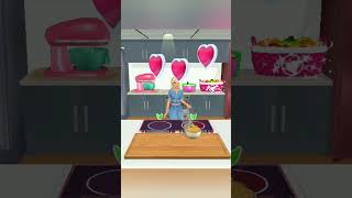 Cooking cheese spaghetti 🍝 Barbie Dreamhouse adventures 😋 [upl. by Cypro451]