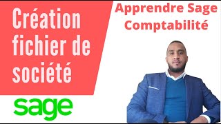 Sage Comptabilité création fichier comptable [upl. by Yzeerb]