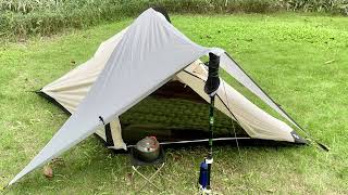 DIY Guide Build a Small Vestibule with Your Tent Footprint [upl. by Airbmat]