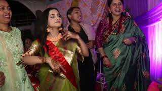 Mehendi Celebration ma Bride Ko Rocking Dance [upl. by Nonnair]