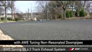 AWE Tuning S5 42L Track Exhaust System [upl. by Tyrone349]