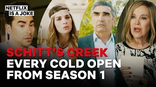 Schitts Creek Every Cold Open From Season 1 [upl. by Einahets]