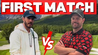 I Challenged My Brotherin Law To A Golf Match at Kananaskis Mt Lorette [upl. by Gil]