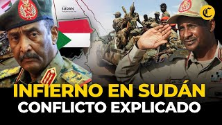 ¿QUÉ PASA EN SUDÁN 4 CLAVES para entender el conflicto tras la toma de poder de los militares [upl. by Crowell301]