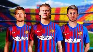 Barcelona Transfer Rumours Analysed ft Haaland de Ligt Laporte amp more [upl. by Chase]