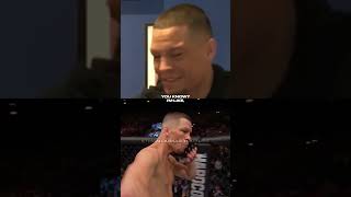 Nate Diaz On Nerves Before A Fight [upl. by Meakem256]