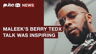 Maleek Berry TEDx Tak at Peckham Finding Truth In My Roots Was Inpiring  Pulse TV News [upl. by Imerej132]