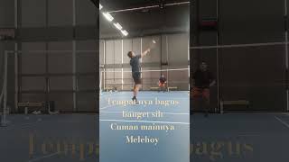 Melehoy uybadminton badmintonlovers shortvideos lucu [upl. by Boone984]