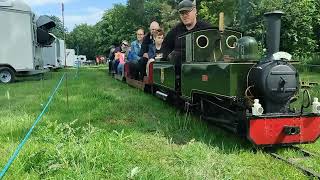 Top Field Light Railway  Strumpshaw Steam Rally 2024 [upl. by Naitsirc337]