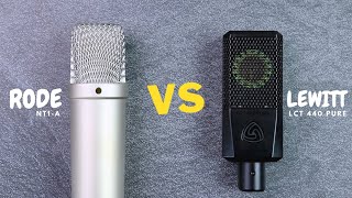 Rode NT1A vs Lewitt LCT 440 Pure  Which Microphone Should You Buy [upl. by Alyson]