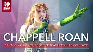 Chappell Roan Savagely Calls Out Former Teacher While On Stage  Fast Facts [upl. by Missak]