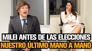 MILEI MANO A MANO CON PAGANO ANTES DE LAS ELECCIONES [upl. by Alyahsal]