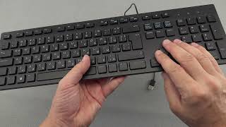 USB Keyboard DELL KB216 Unboxing [upl. by Harper529]