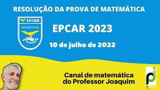 QUESTÃO 41  EPCAR 20222023 PROVA TIPO A [upl. by Oinotnaesoj324]