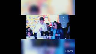 on kannada rajyosthsava musical event in dasarahalli with playback singer harsha ranjani [upl. by Laing]