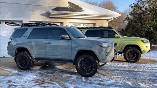 Matching Shoes Lunar Rock and Lime Rush Toyota 4Runner TRD Pros BFGoodrich KO2s [upl. by Gypsie]