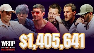 World Series of Poker 2024  25000 6Max High Roller Highlights with 14 Million Up Top [upl. by Ecyaj829]