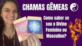 ♀️🔥♂️ CHAMAS GÊMEAS como saber se eu sou a polaridade YIN feminina ou YANG masculina ☯️ [upl. by Arhna]