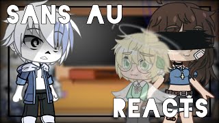 Sans Au reacts to Frisk’s past  Undertale  Gacha Club MY AU [upl. by Pembrook]