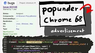 Custom Chromium Build to Reverse Engineer PopUnder Trick [upl. by Merrel]