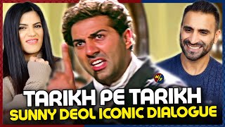 Tarikh Pe Tarikh Scene Reaction  Sunny Deol Best Dialogue  Damini Movie Best Dialogue Scenes [upl. by Nicki]