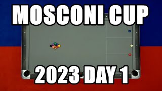 MOSCONI CUP 2023 DAY 1 [upl. by Lynett618]