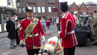 Mercian Regiment Freedom of Town Parade Kidderminster 2014 [upl. by Ikuy795]