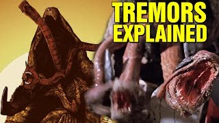 WHAT ARE GRABOIDS TREMORS CREATURES EXPLAINED  LIFE CYCLE [upl. by Dennett]